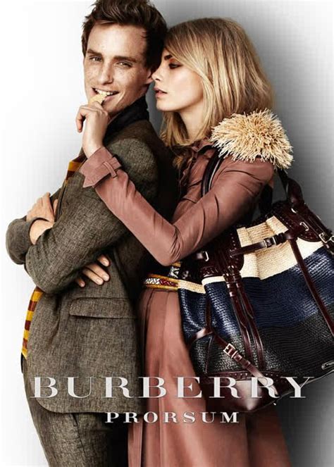 eddie redmayne and cara delevingne burberry|burberry campaign stars list.